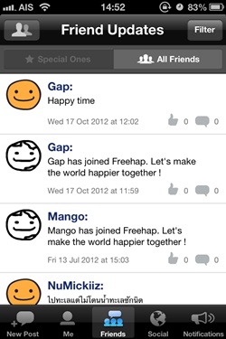 "Freehap , แอพรีวิว , แอพพลิเคชั่นรีวิว"