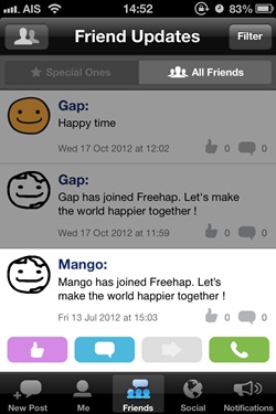 "Freehap , แอพรีวิว , แอพพลิเคชั่นรีวิว"