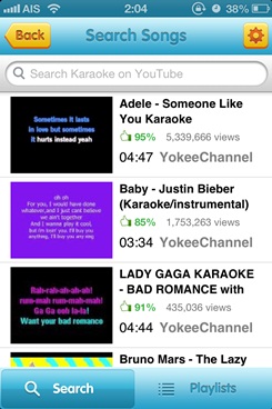 Yokee Free Karaoke