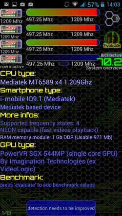 i-mobile IQ 9.1