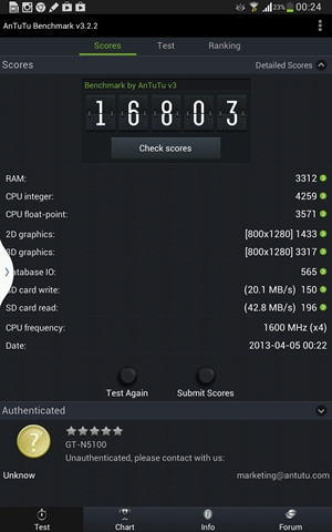 Samsung Galaxy Note 8.0