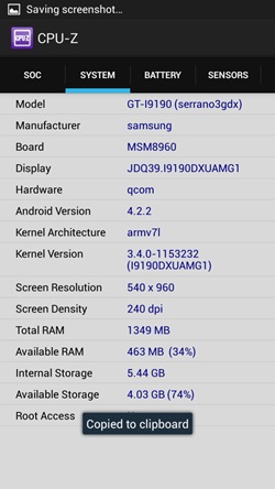 Samsung Galaxy S4 mini