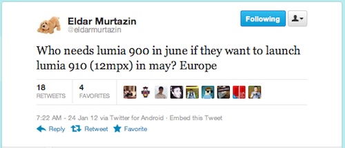 Nokia Lumia 910 นี่คือทายาท N8 ที่รอคอย!!!