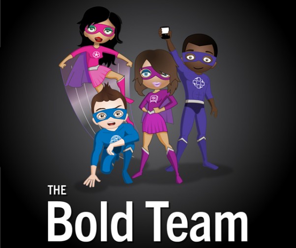 RIM เปิดตัวมาสคอตใหม่ “ขบวนการ Bold 4 สี” ชูคุณลักษณะเด่นของ BlackBerry