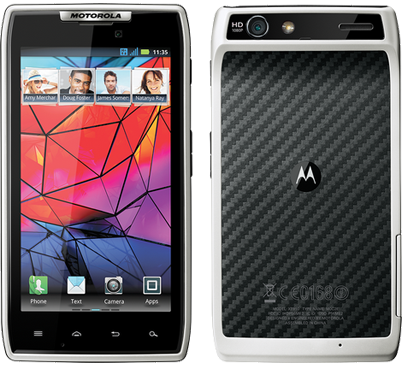 Motorola RAZR สีขาวขายที่ UK กลางเดือนหน้า
