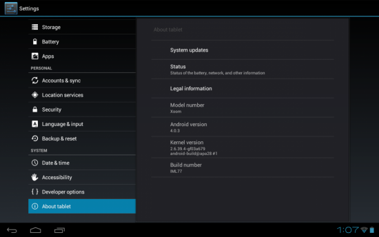 นึกว่าลืม! Motorola XOOM ได้ Android ICS ซักที