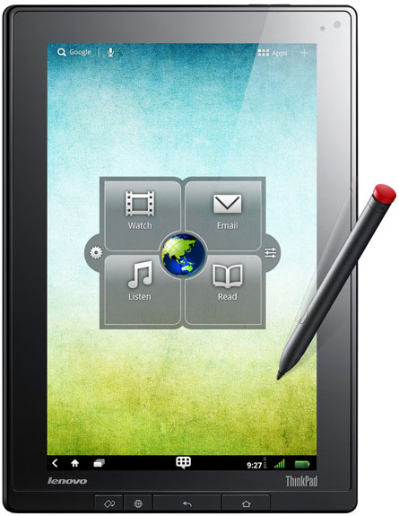 Lenovo เตรียมแจกไอติมให้ Thinkpad Tablet ไตรมาสที่ 2 ปีนี้
