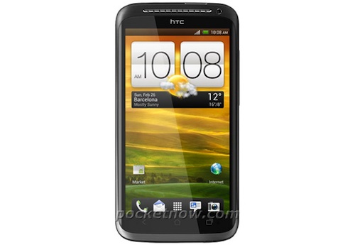 หลุดภาพ HTC One X แบบหน้าตรง