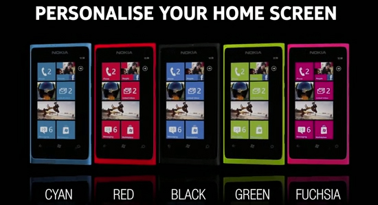 Nokia Lumia 800 โผล่เพิ่มอีก 2 สี สีแดงและเขียว มีครบทั้ง 6 สีแล้ว