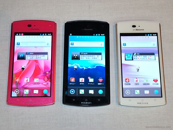 NEC เปิดตัว MEDIAS ES N-05D ขายเฉพาะญี่ปุ่น Spec สุดเทพ