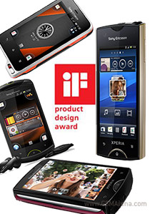 Sony Ericsson Xperia กวาดรางวัลด้านการออกแบบ