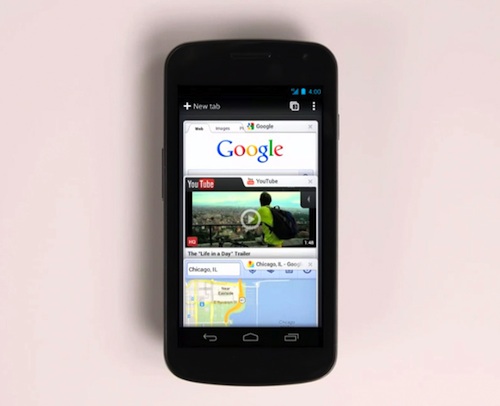 Google Chrome ลง Android (ซะที)