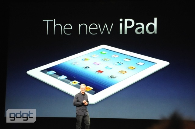 เปิดตัวแล้ว “The new iPad” หน้าจอเทพ กล้องแหล่ม รองรับ LTE
