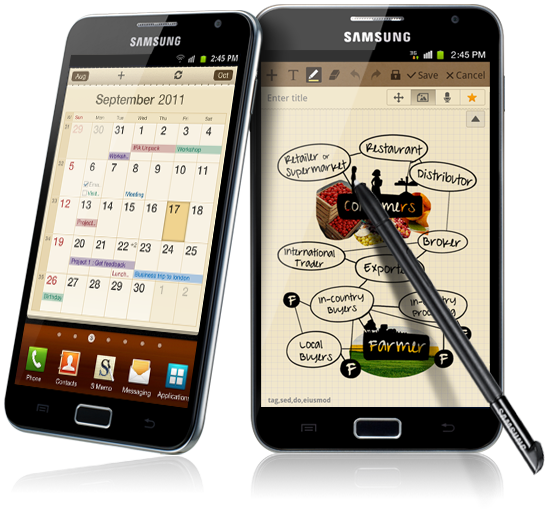 ช้าๆได้พร้าเล่มงาม ICS สำหรับ Galaxy Note จะมาพร้อม Premium Suite ในไตรมาส 2