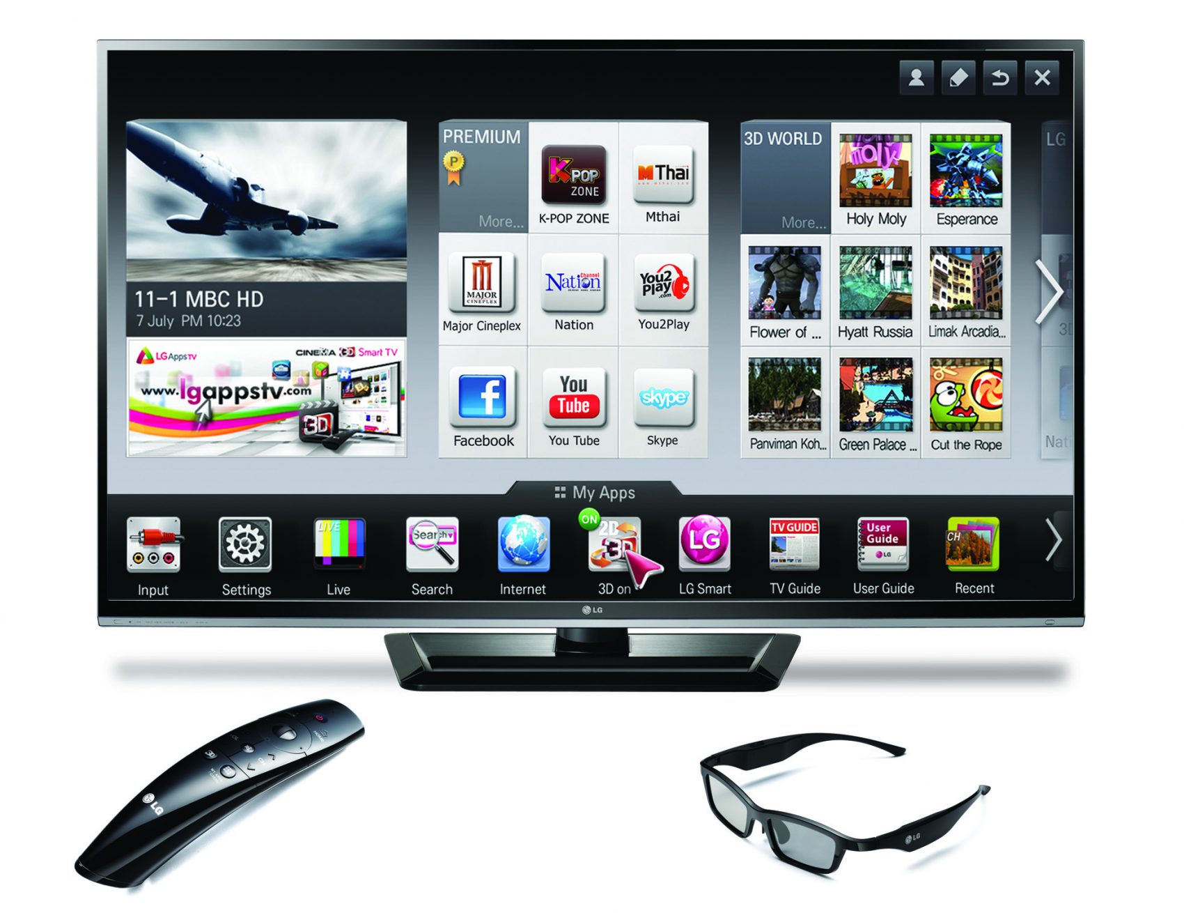 แอลจี PM4700 3D Plasma TV ภาพสวยคมชัดระดับ HD  พร้อมฟีเจอร์สมาร์ททีวีตอบรับชีวิตออนไลน์ได้อย่างลงตัว