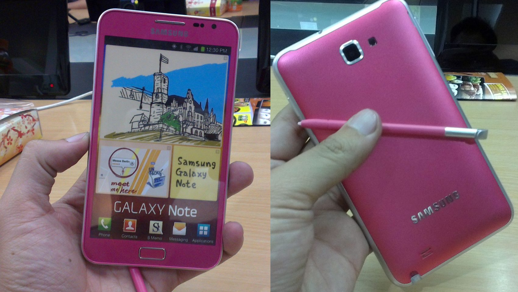 ในที่สุด Samsung Galaxy Note สีชมพูก็จะขายในไทยแล้ว