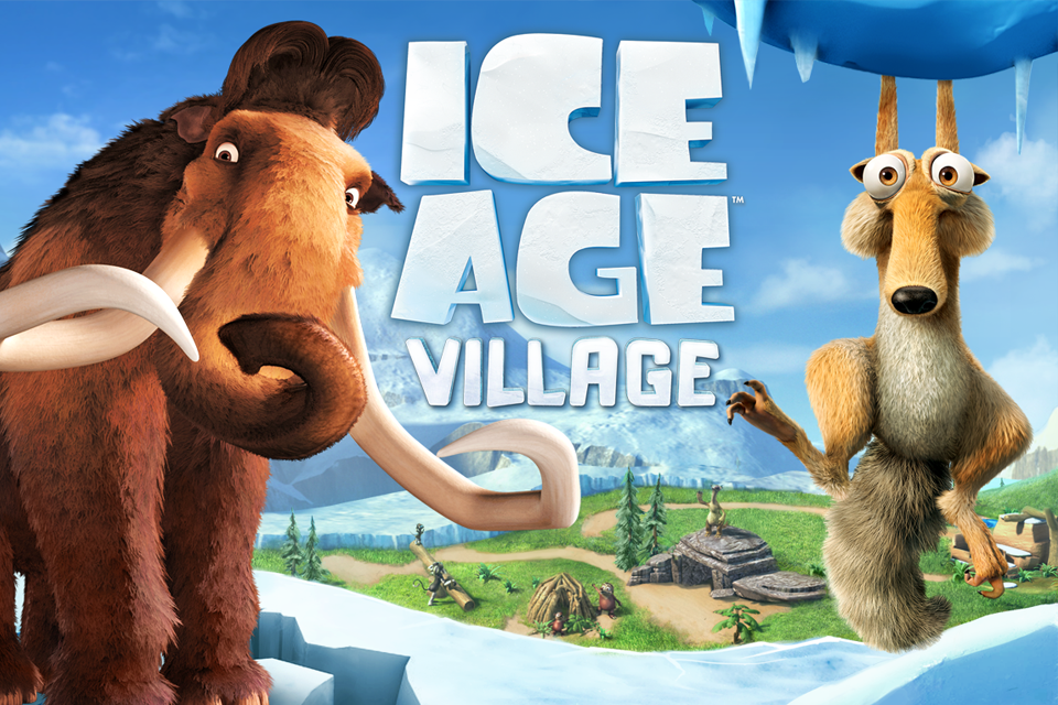 Gameloft แจกเกม Ice Age Village หมู่บ้านยุคน้ำแข็ง สำหรับ iOS & Android