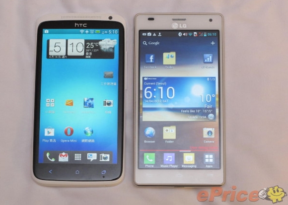 เผยตัวแล้ว LG Optimus 4X HD สีขาวล้วน