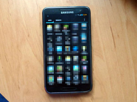 ภาพของจริง Samsung Galaxy S III ภาคไร้ TouchWiz ??