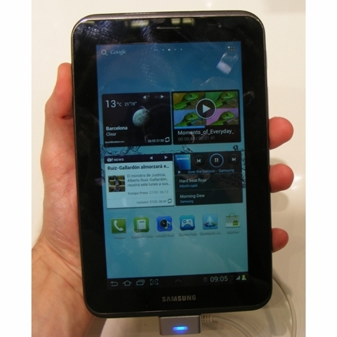 Samsung เปิดตัว Galaxy Tab 2 10.1 และ 7.0 แล้วใน US พร้อมเผยราคาของตัวเครื่อง