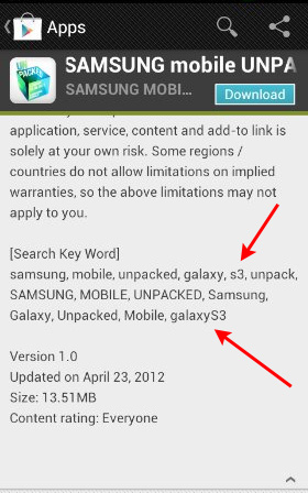 เผยชื่อ “S3” อย่างเป็นทางการคา App Unpacked ของ Samsung บน Android