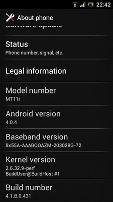 อัพเดท ICS ของ Sony Ericsson Xperia Arc / Arc S มาแล้ว