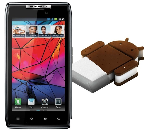 Motorola เผยวีดีโอ Ice Cream Sandwich บน RAZR พร้อมลูกเล่นใหม่มากมาย