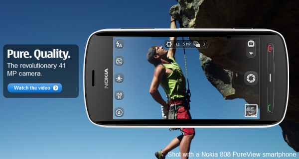 Nokia แจ้งข่าว PureView 808 จะมาภายในเดือนนี้
