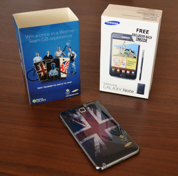 มาแล้ว Samsung Galaxy Note เวอร์ชั่น Olympic ที่ UK ส่วน Galaxy Y เวอร์ชั่น Olympic รออีกไม่นาน