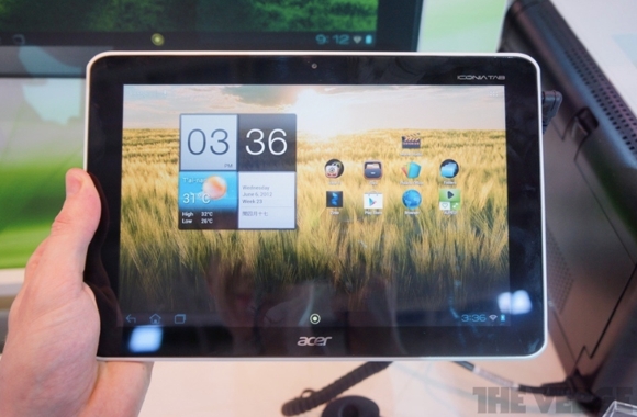 Acer เผย Tablet Quad-Core สุดถูก Iconia A110/A210 พร้อม Android 4.0 ICS