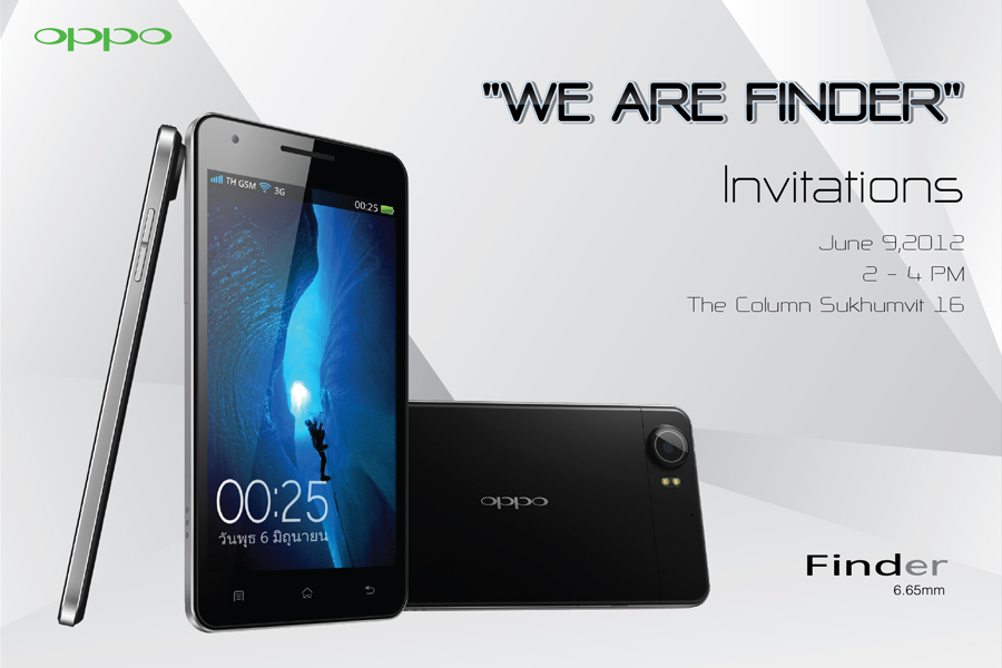 งาน OPPO Workshop “We are finder” เผย OPPO Finder ตัวเป็นๆแก่ User และ Blogger