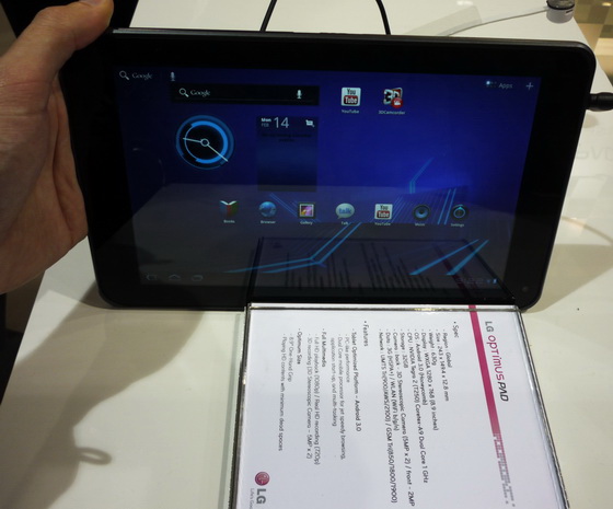 LG ยอมแพ้แล้วกับ Tablet ขอลุย Smartphone พอส่วน HTC น่าจะไม่ต่างกัน