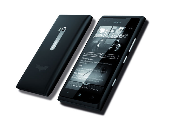 Nokia Lumia 900 Dark Knight Rises วางจำหน่ายแล้ว