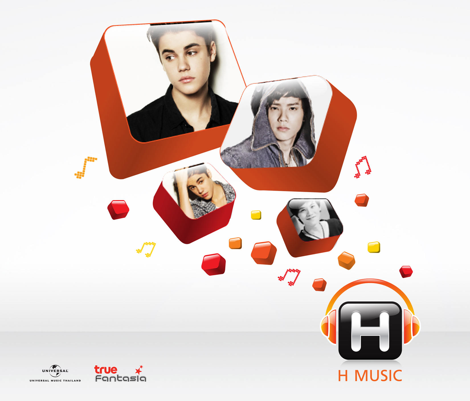 เอช มิวสิค (H MUSIC) พาลูกค้าทรูมูฟ เอช ไปสัมผัสประสบการณ์ทางดนตรีสุดพิเศษ  ให้ควง คชา-AF8 ไปใกล้ชิด จัสติน บีเบอร์ (Justin Bieber) ที่มาเลเซีย