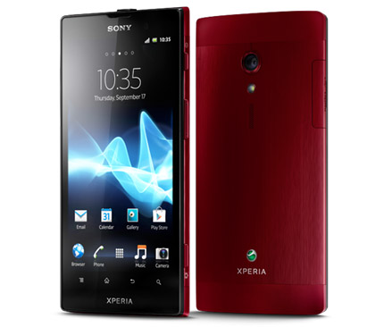 งามหยด Sony เผย Xperia Ion สีแดงผ่านเว็บไซต์