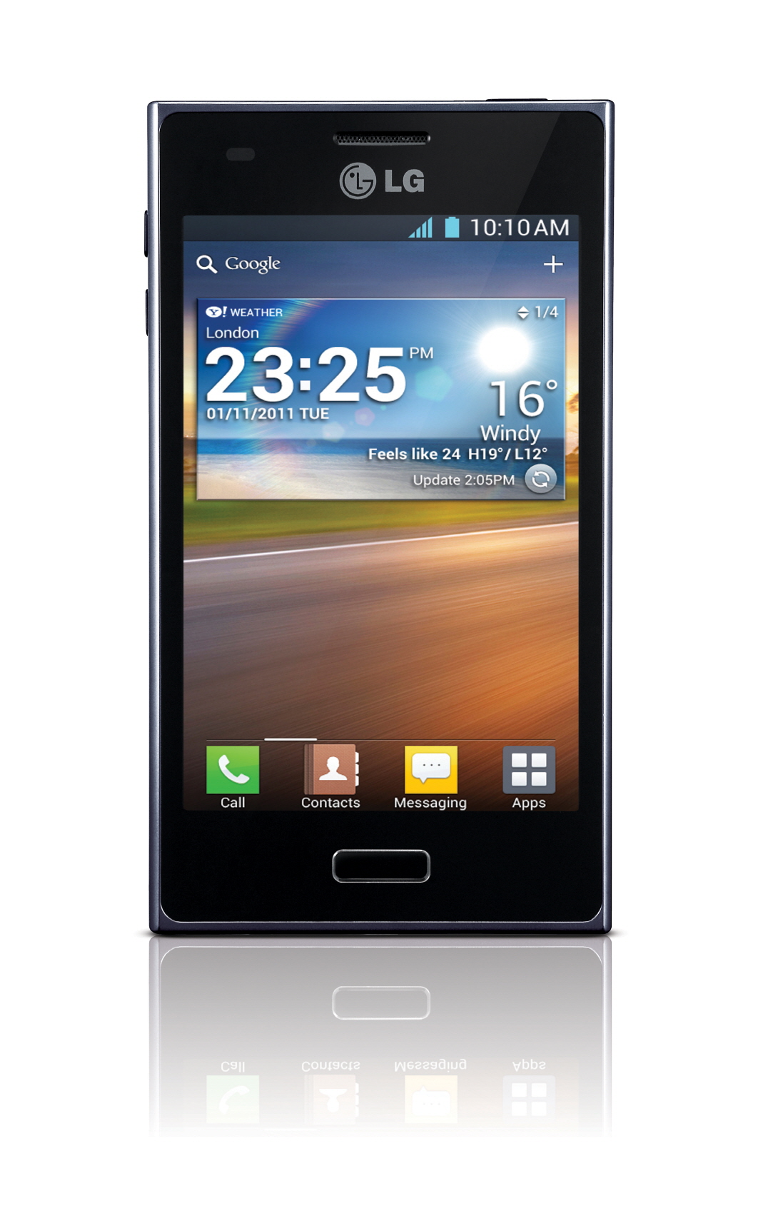 LG OPTIMUS L5  สมาร์ทโฟนล่าสุดจากตระกูล L Series ที่สุดของดีไซน์และประสิทธิภาพการทำงานระดับพรีเมี่ยม
