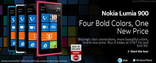ดับเครื่องชน!!! Nokia Lumia 900 ปรับราคาลง!!!