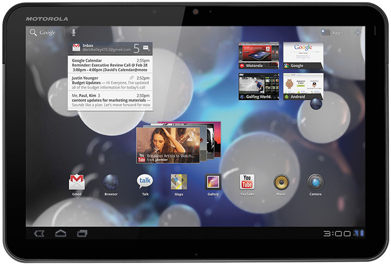 Motorola บอกเอง Xoom รุ่น Wi-Fi ได้อัพเดท Android 4.1.1 Jelly Bean กันแน่นอนเร็วๆนี้