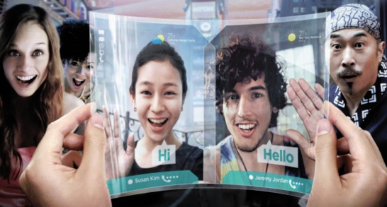 ซัมซุงเริ่มทำการผลิตหน้าจอ AMOLED แบบยืดหยุ่นได้