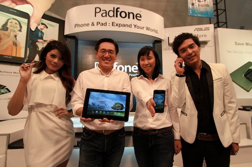 ASUS เปิดตัว Padfone เผยพร้อมวางจำหน่าย Nexus 7 ในไทยไตรมาสที่ 4 นี้