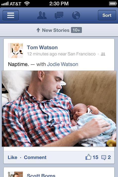 Facebook for iOS update ใหม่ล่าสุด เร็วขึ้นกว่าเดิม