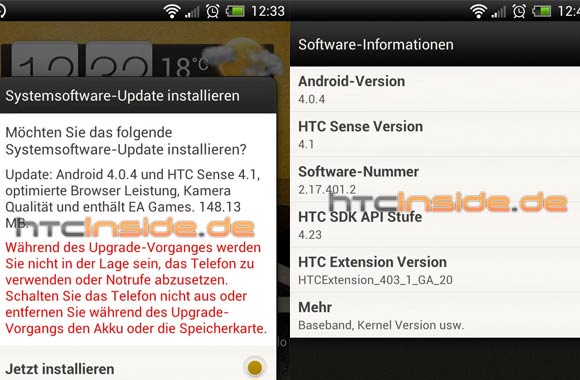 HTC One X จงรับไป OTA Update Android 4.0.4 พร้อม Sense 4.1 ที่เค้าว่าเก่งมาแล้ว