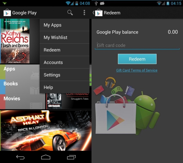 พบหลักฐาน Google กำลังทำ Play Store Giftcard และ Wishlist