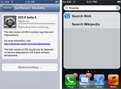 Youtube ถูกตัดออกจาก iOS 6 เรียบร้อย