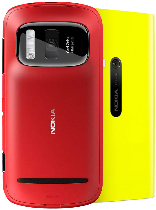 ความแตกต่างของ Nokia Lumia 920 และ Nokia 808 PureView