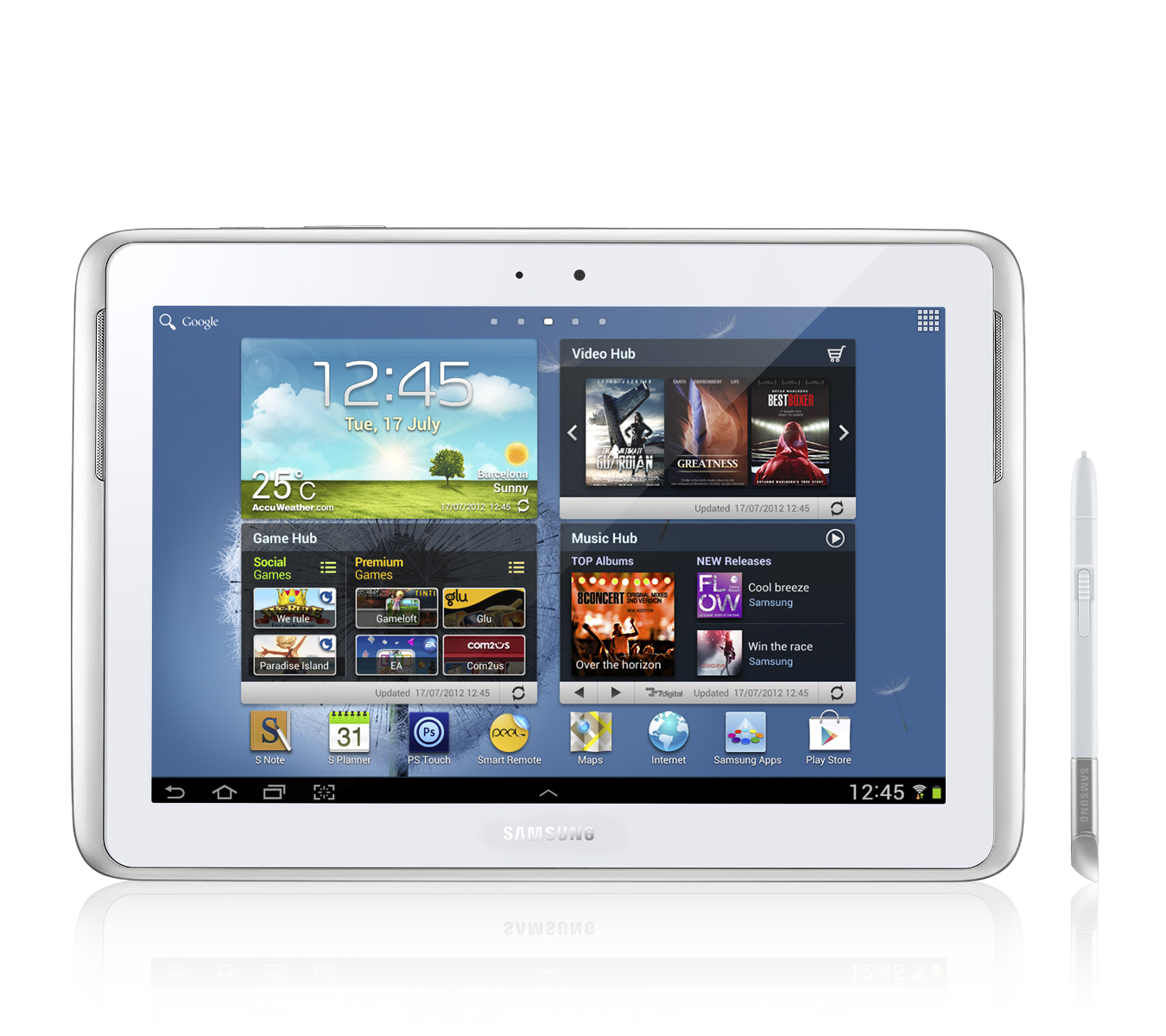 Galaxy Note 10.1 Jelly Bean อัพเดทจัดเต็มลูกเล่นด้วย Premium Suite