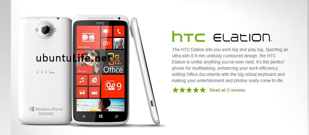 จริงหรือ… HTC Elation จัดเต็ม WP8 + Quadcore