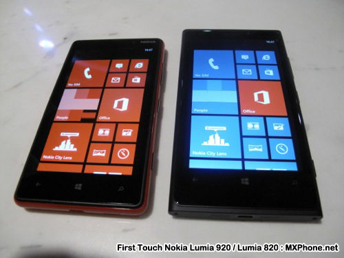 First Touch Nokia Lumia 920 / 820 : ความหวังของการกลับมาเป็นดาวแห่งตลาด Smartphone