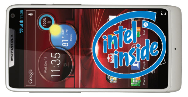 Motorola RAZR M จะขายที่ UK โดยใช้ CPU Intel ?