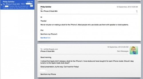 ไม่มี Dock สำหรับ iPhone 5 กันอีกต่อไป